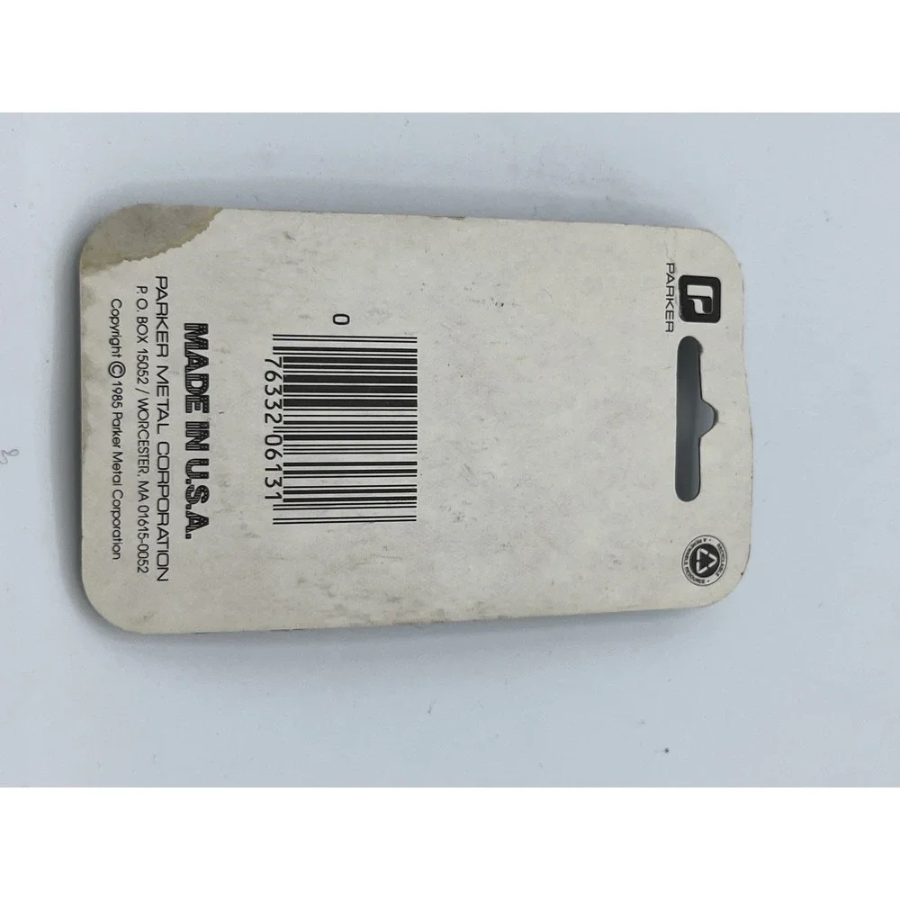 Vintage 1985 White Cup Hooks – 7/8 Inch – Pack of 8 – NOS – Product #6131